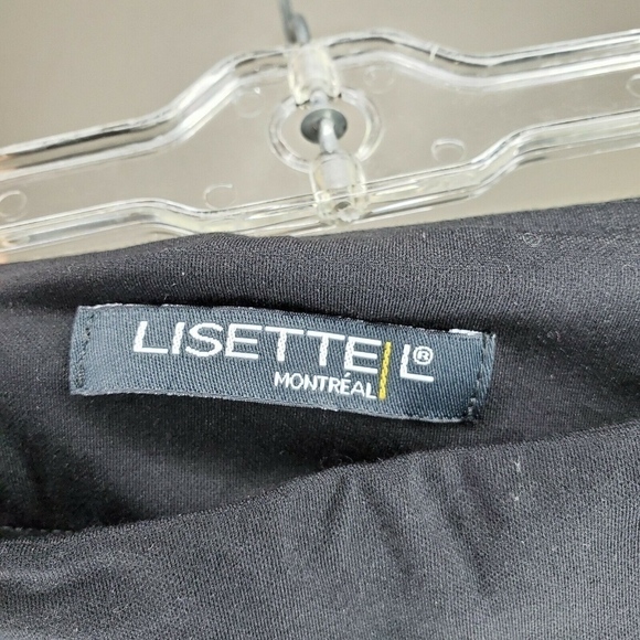 Lisette L Montreal Side Trim Straight Leg Black - Picture 4 of 5